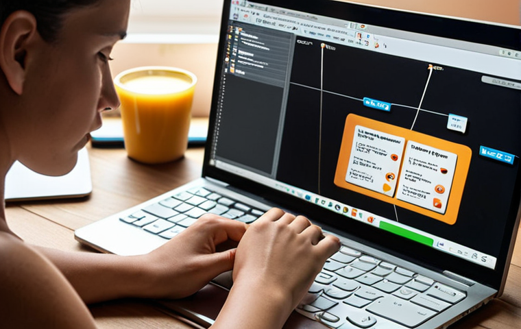 ** A person reducing screen time, showcasing the concept of taking breaks while working on a computer. Could include a timer or a reminder app icon. Focus on the "20-20-20 rule".
**